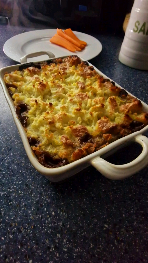 Autumn screams for cottage pie...