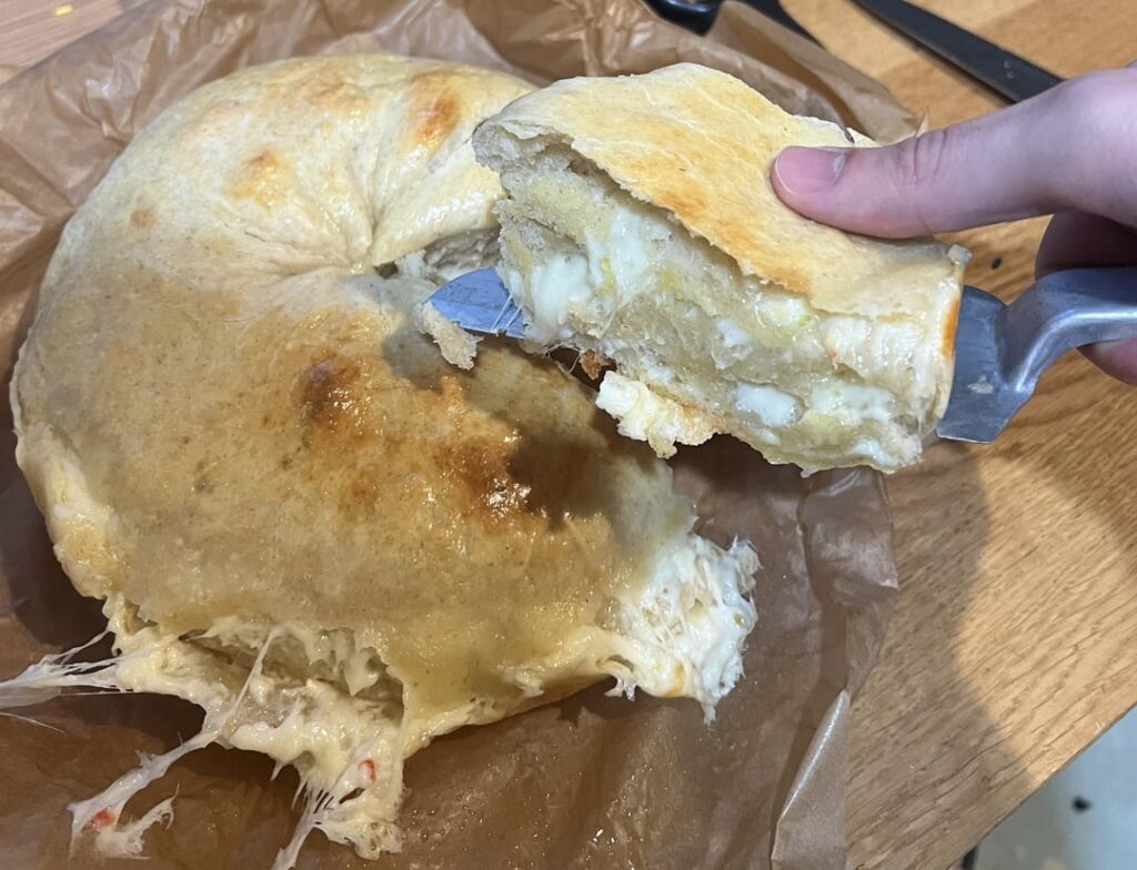 Spicy Cheese Bread Roll