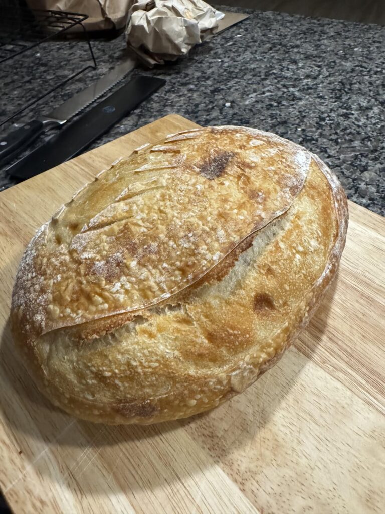 First Sourdough in a While