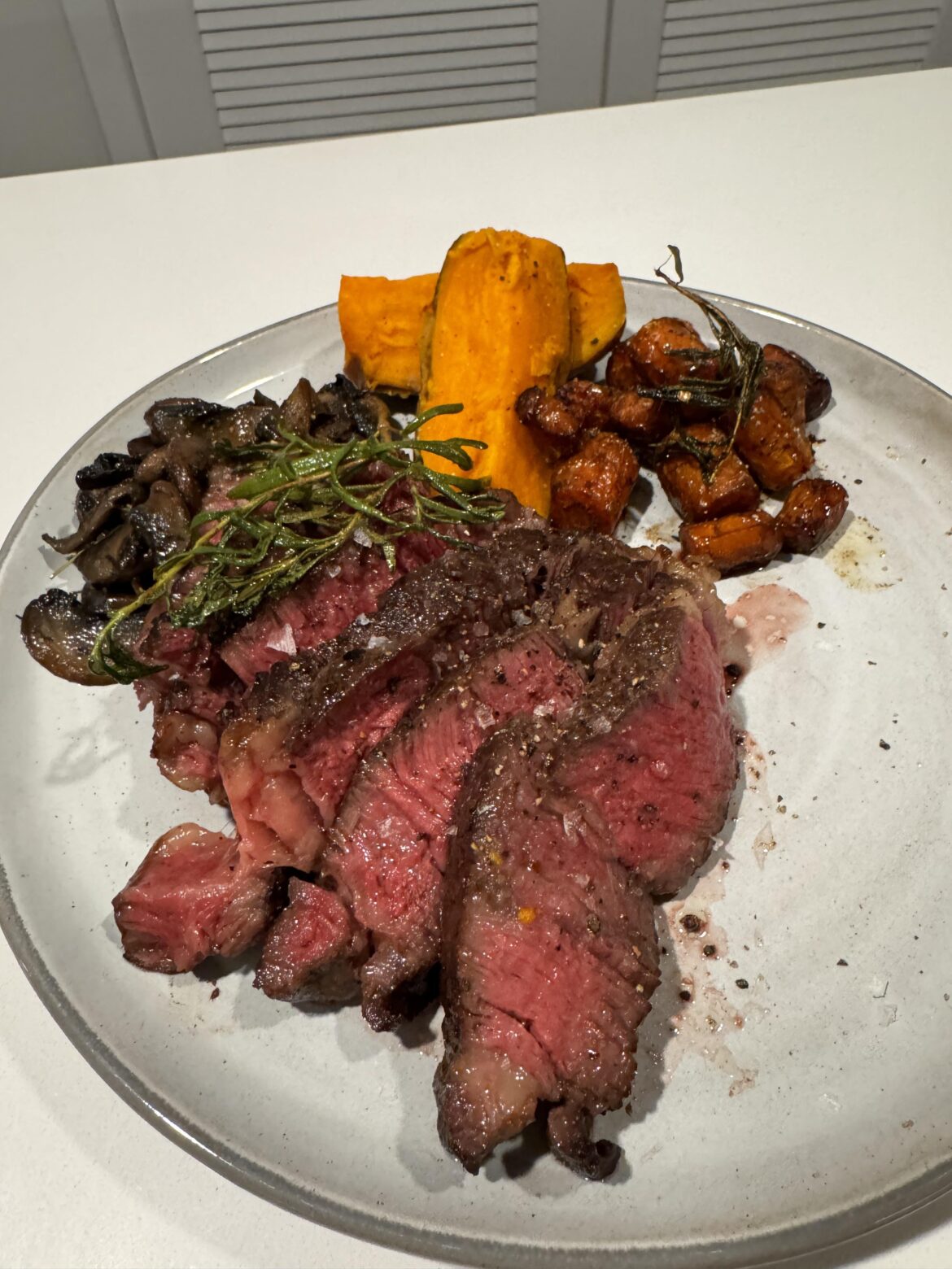Sous vide ribeye blows away any steak house