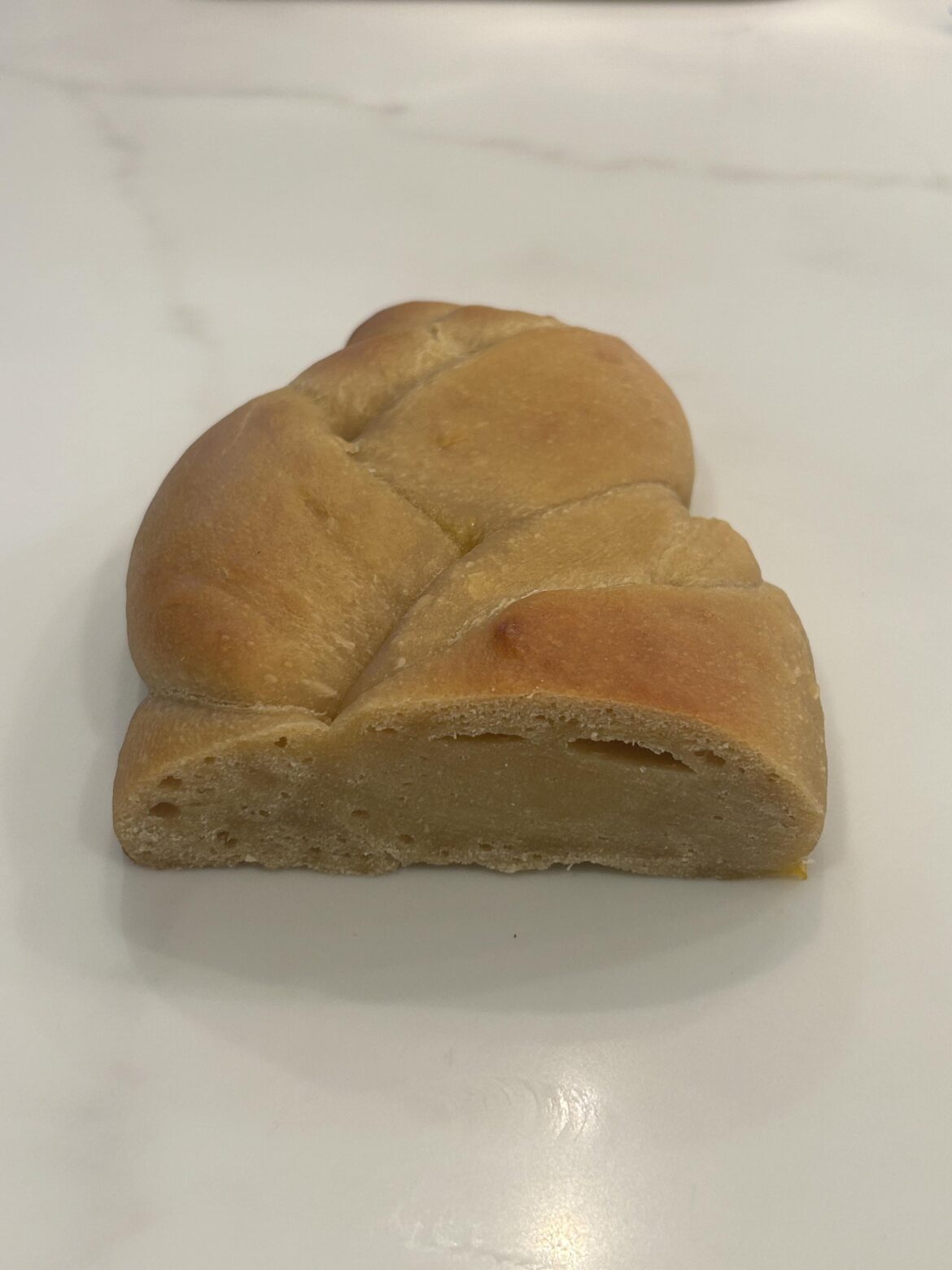 Neighbor gave us some home-made bread