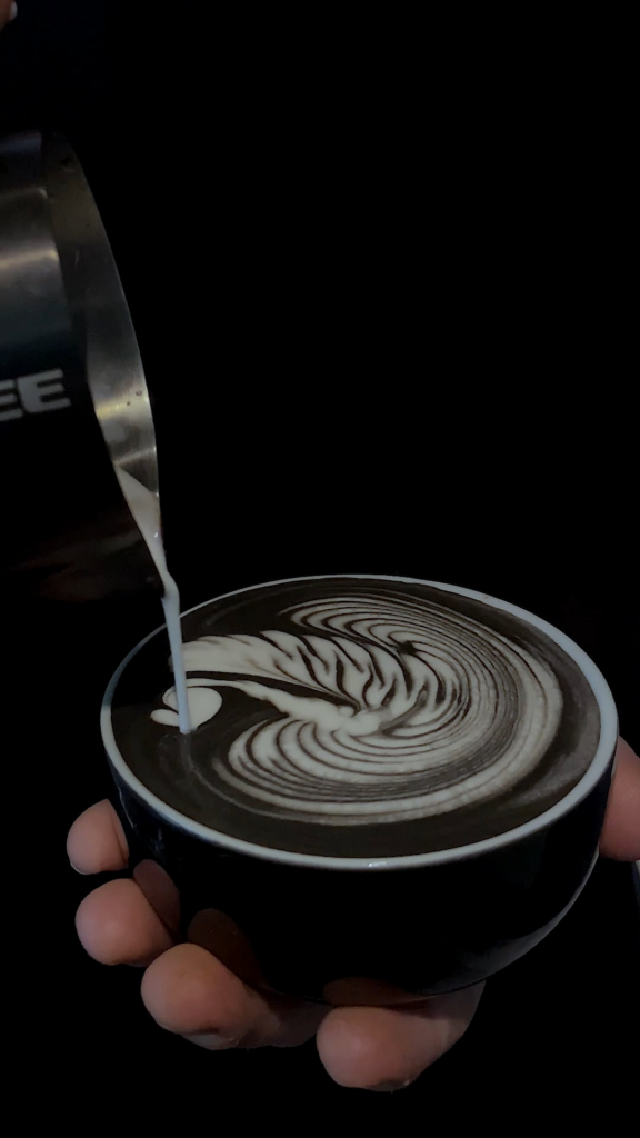 latte w charcoal 🦢