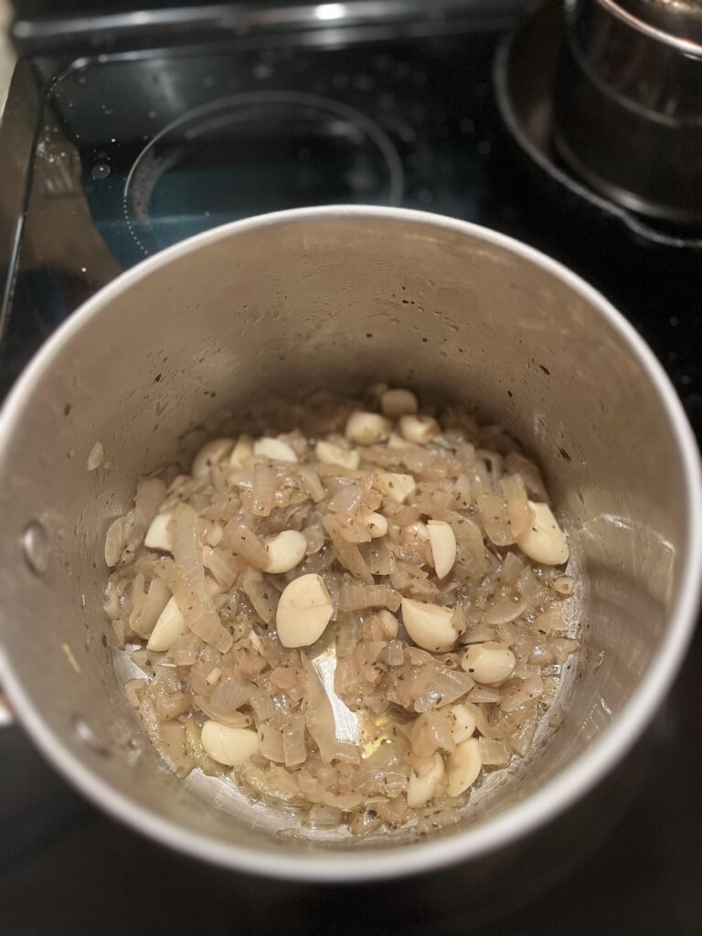 Cooking down some love for spaghetti sauce