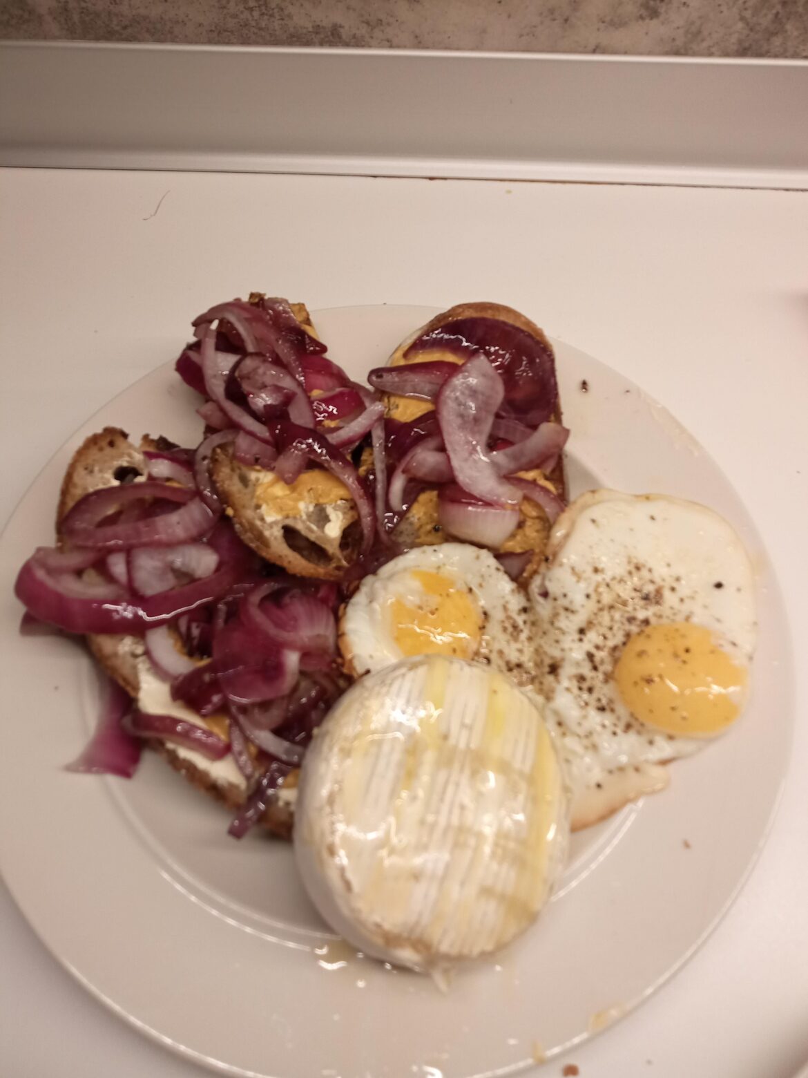 Dinner after long day at work