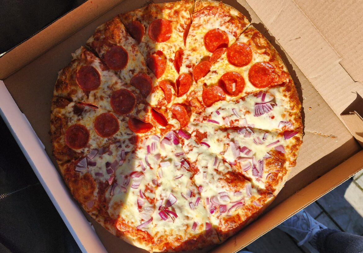 Guess which side is mine lol