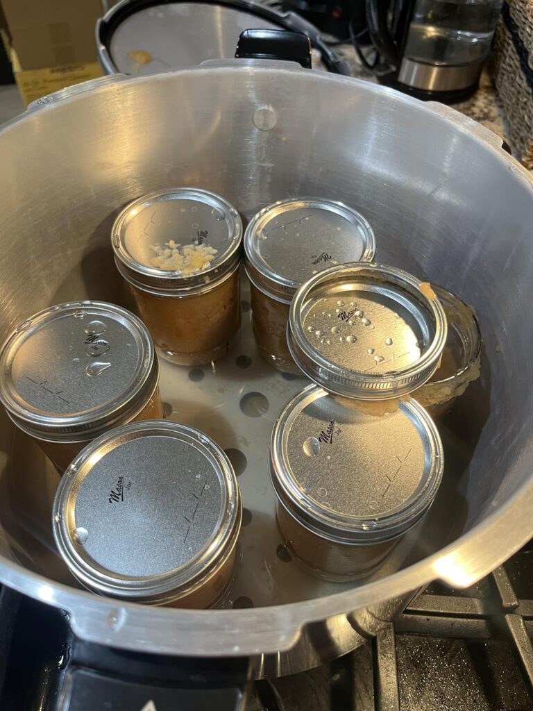 Applesauce canning problem Applesauce canning problem