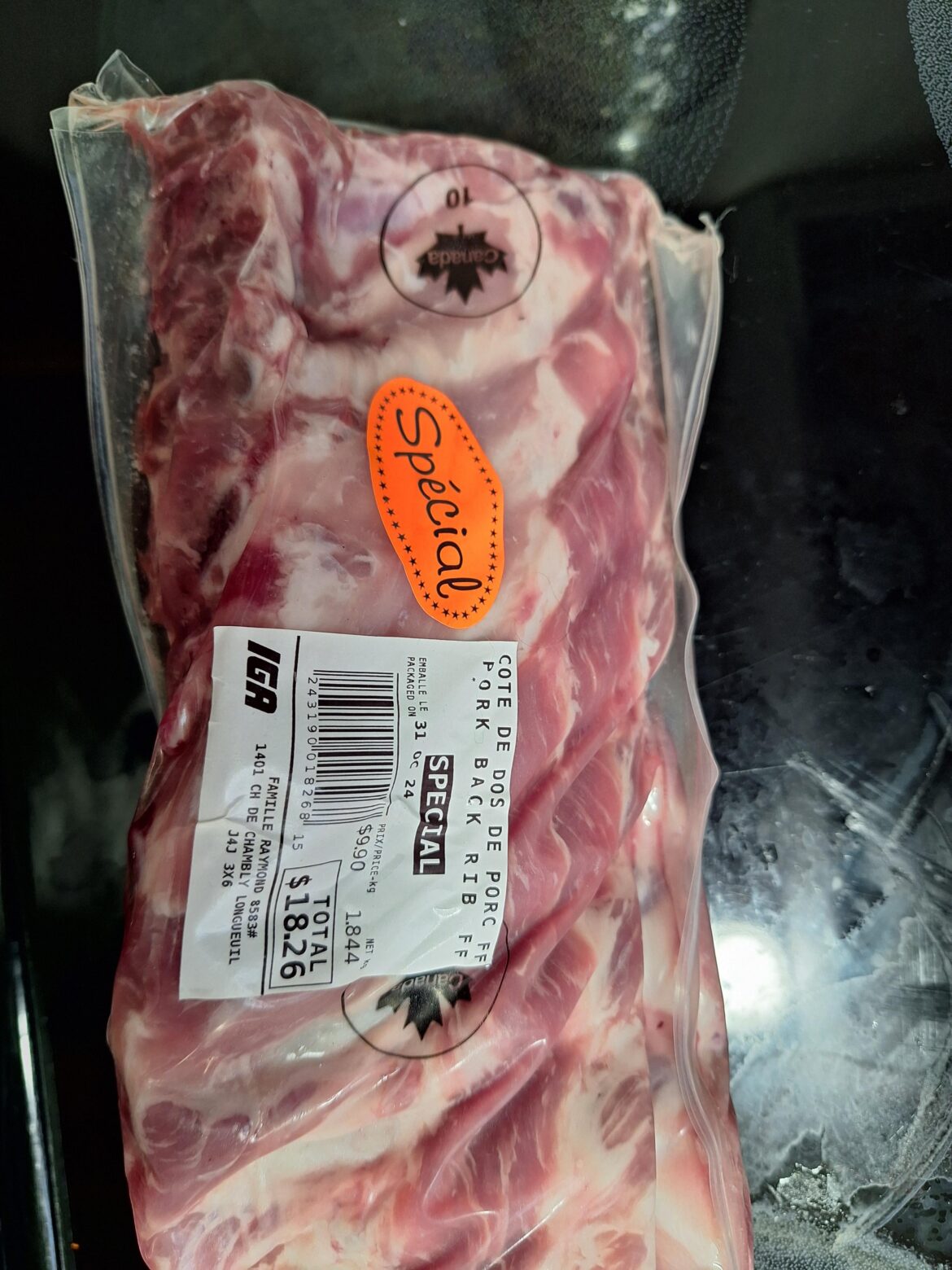 Can I cook this (ribs) directly in the shop package?
