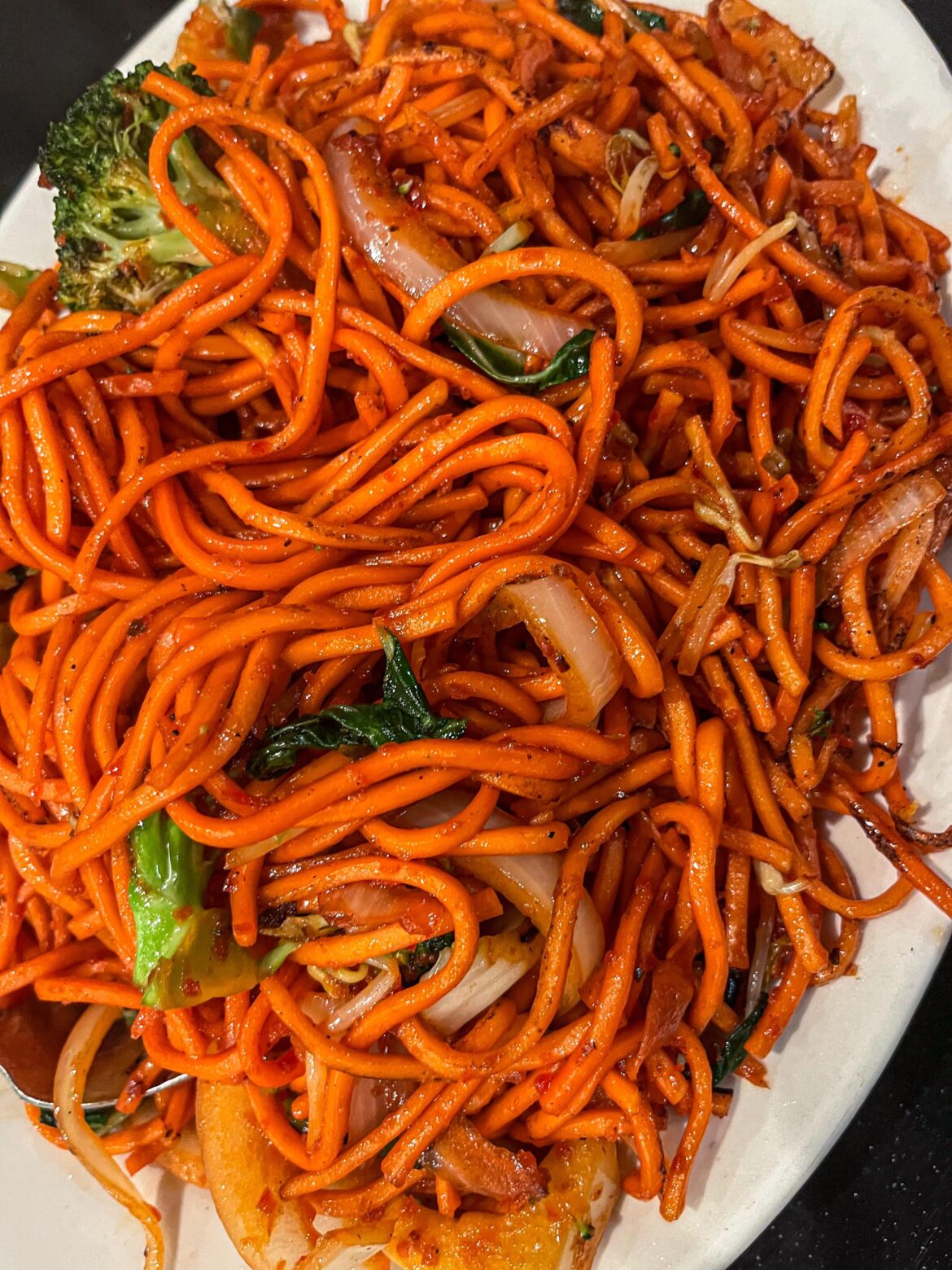 Manchurian noodles @ Federick Restaurant