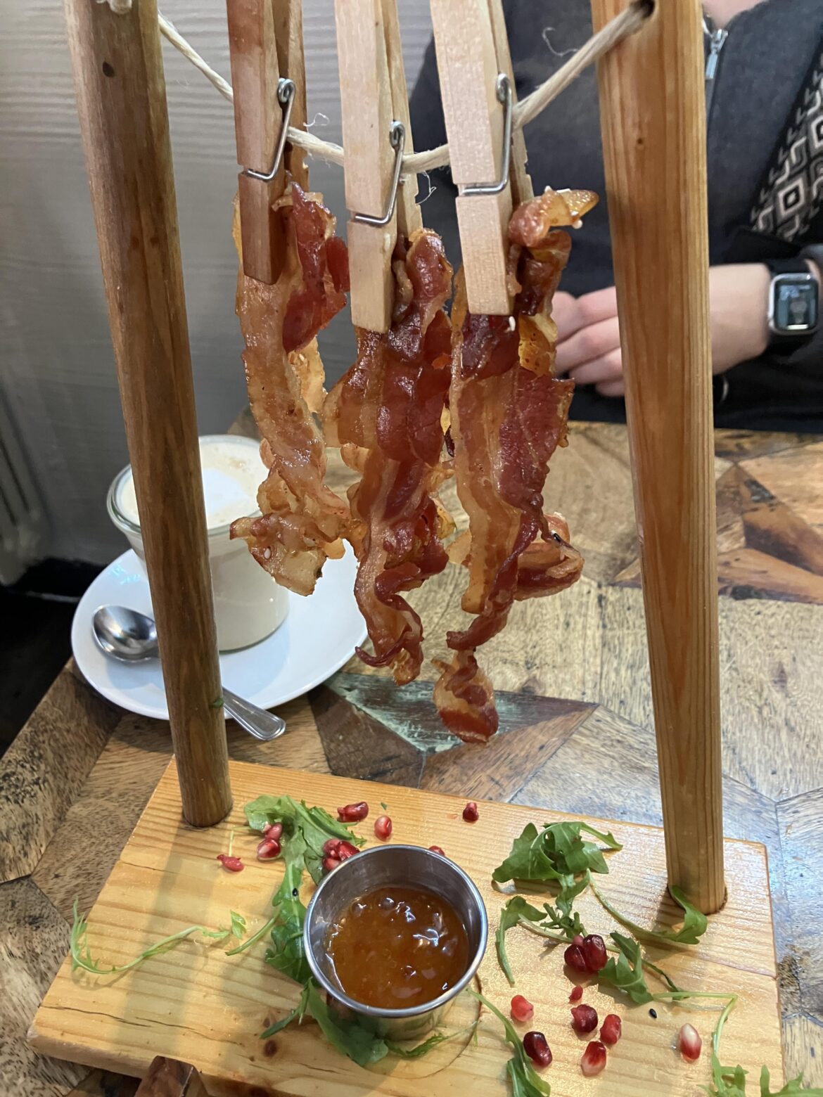 Lunch at the hipster cafe