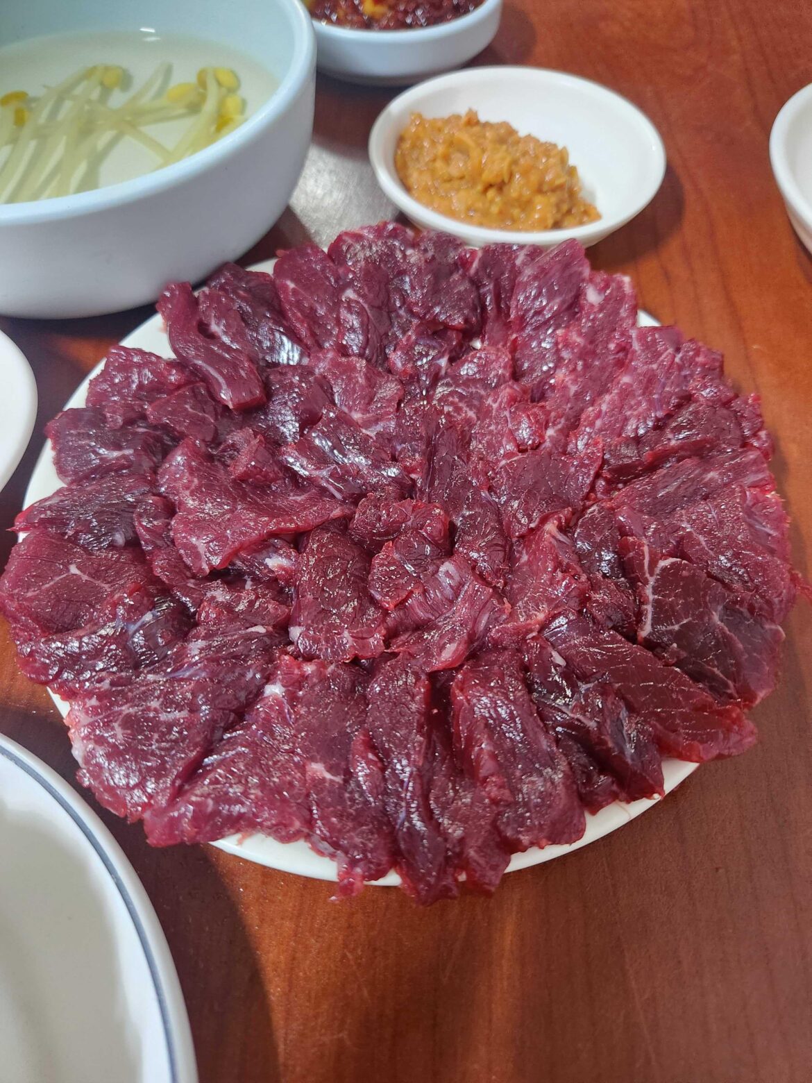 Raw meat