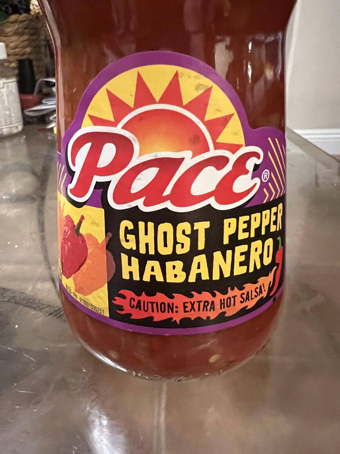 Pace Ghost Pepper Habanero:  it’s hot!!