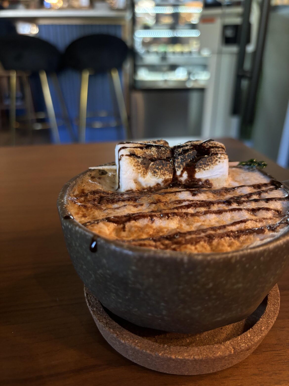 S’mores latte at Mugs in Tobyhanna PA ☕️☕️