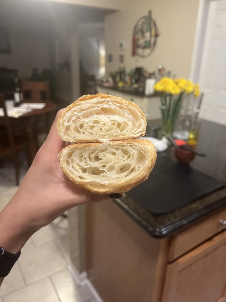 I MADE CROISSANTS FOR THE FIRST TIME