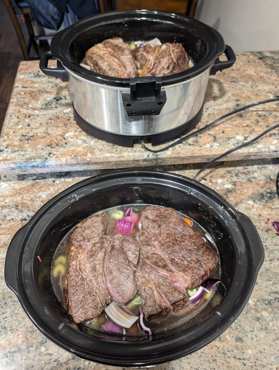Pot Roast again, because we LOVE pot roast!