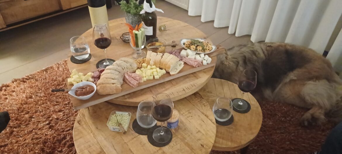 Small get-together with friends