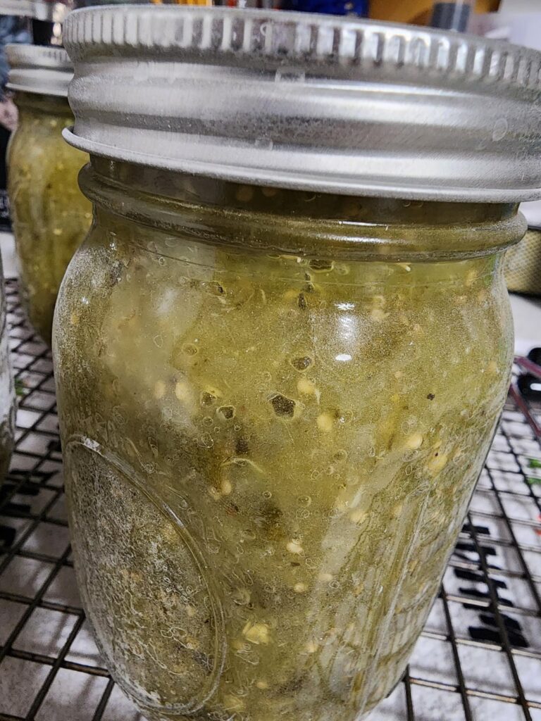 Are these tiny bubbles going to be the bane of my salsa? Are these tiny bubbles going to be the bane of my salsa?