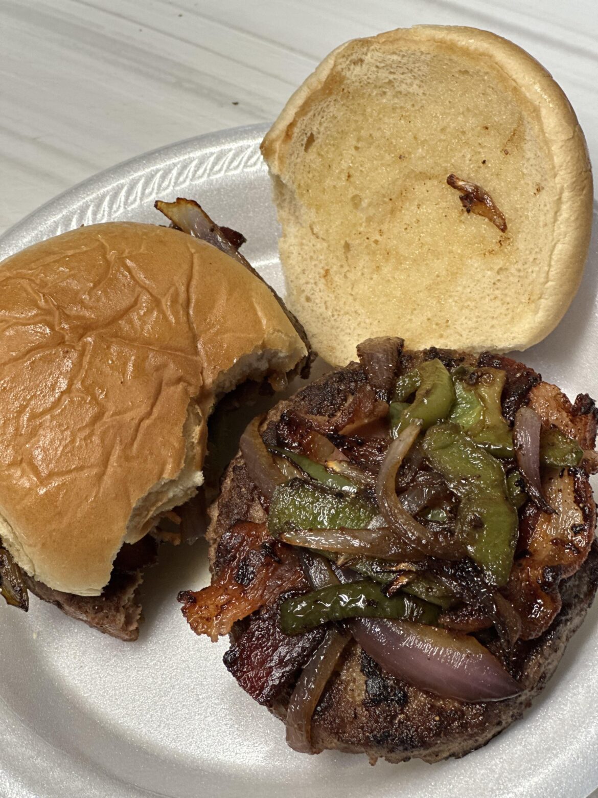 Gotta work on my ratios, no where near enough onion