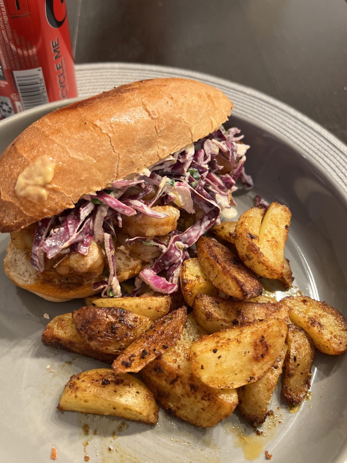 Warm buttered shrimp rolls. Warm buttered shrimp rolls.