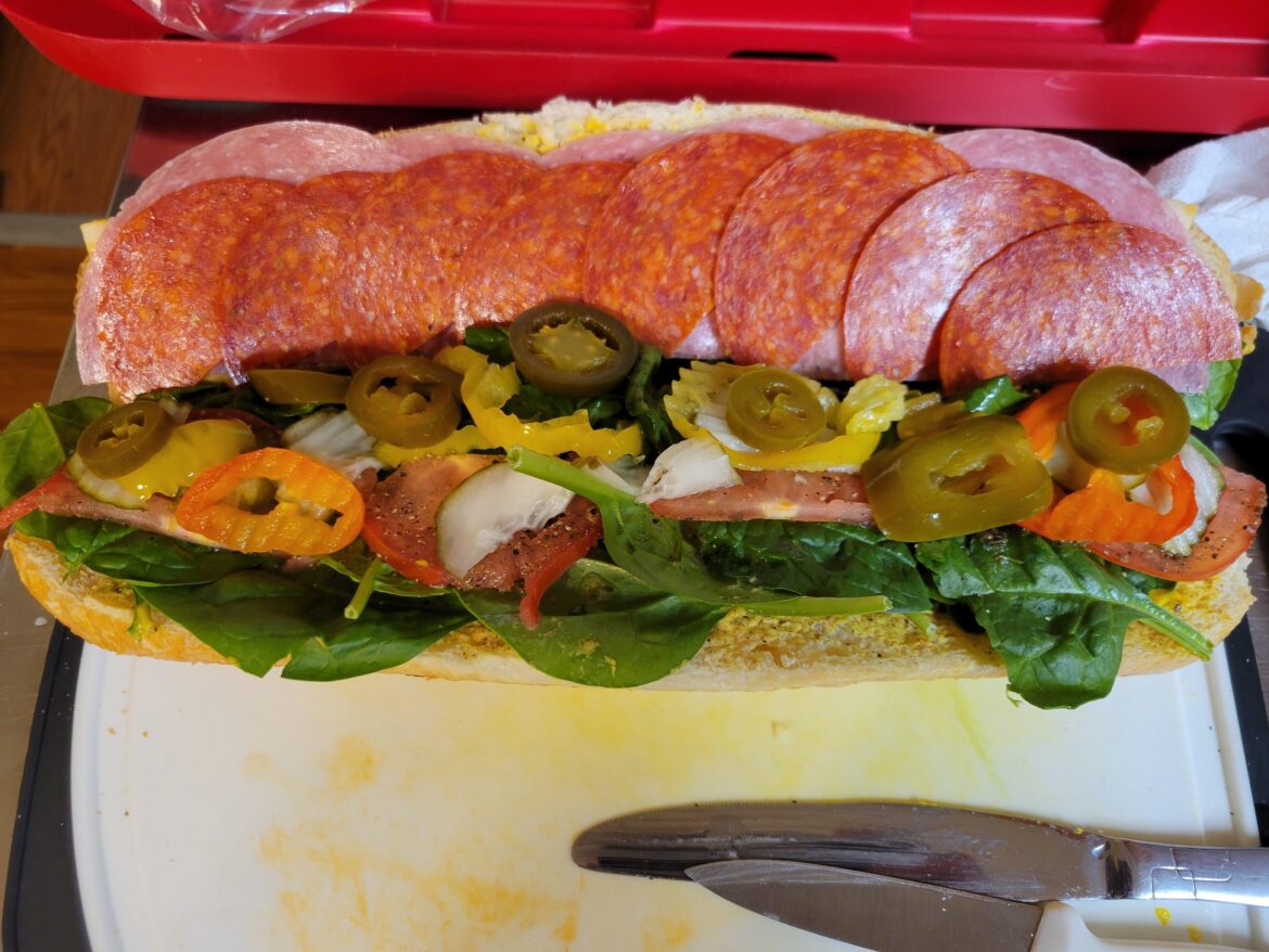 Pepperoni and salami