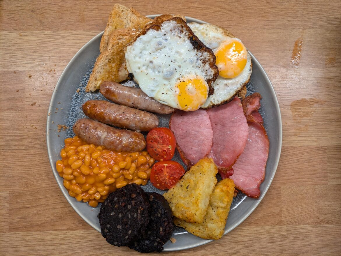 Fry up to brighten up this grey morning