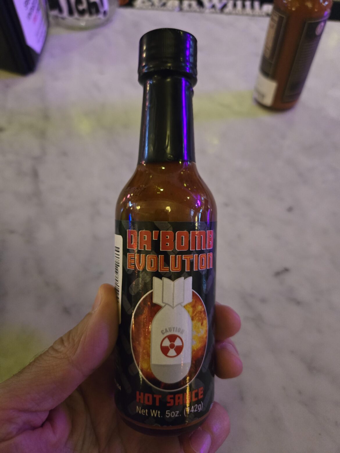 Got a bottle of this nonsense. It surprised me since there was very little "tongue heat". My poop the next morning was painful though.