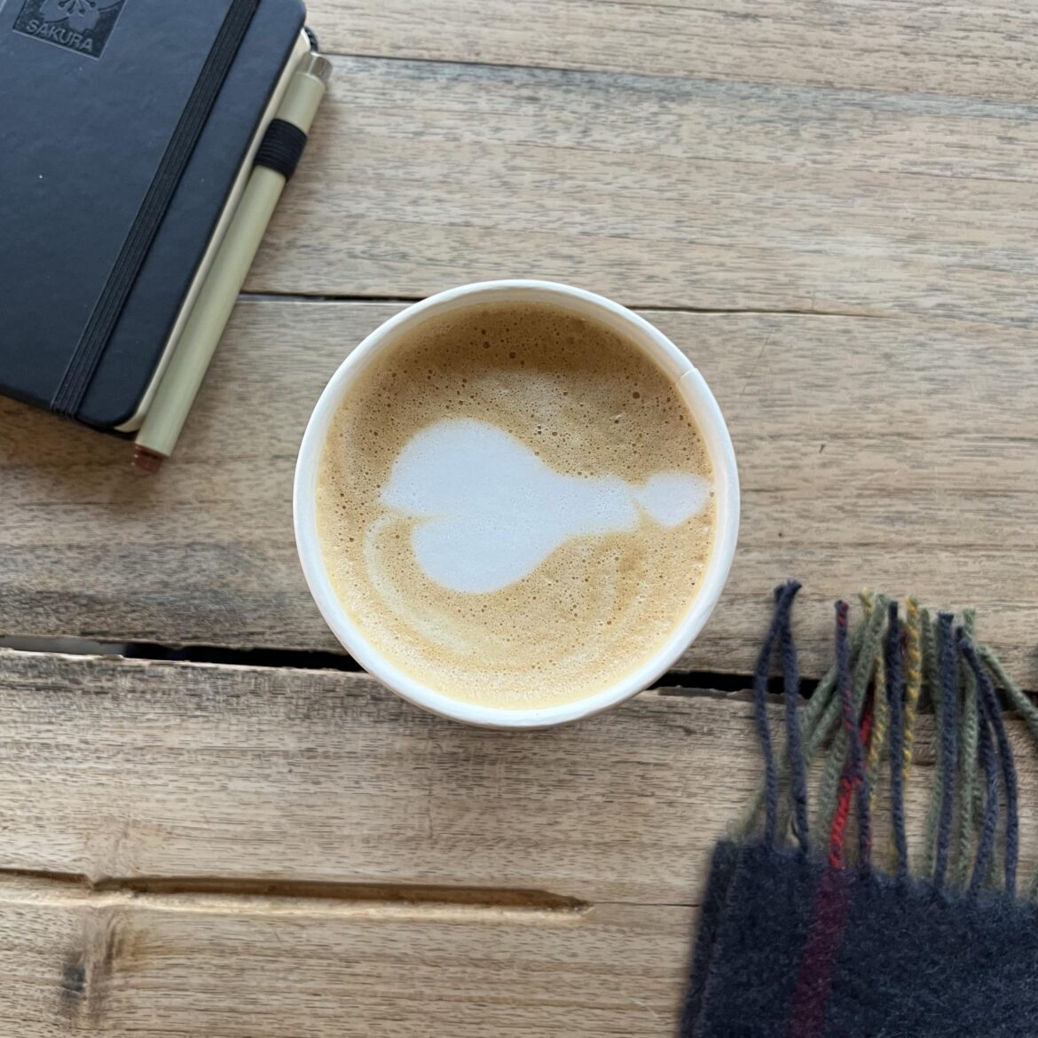 I think the barista likes me.