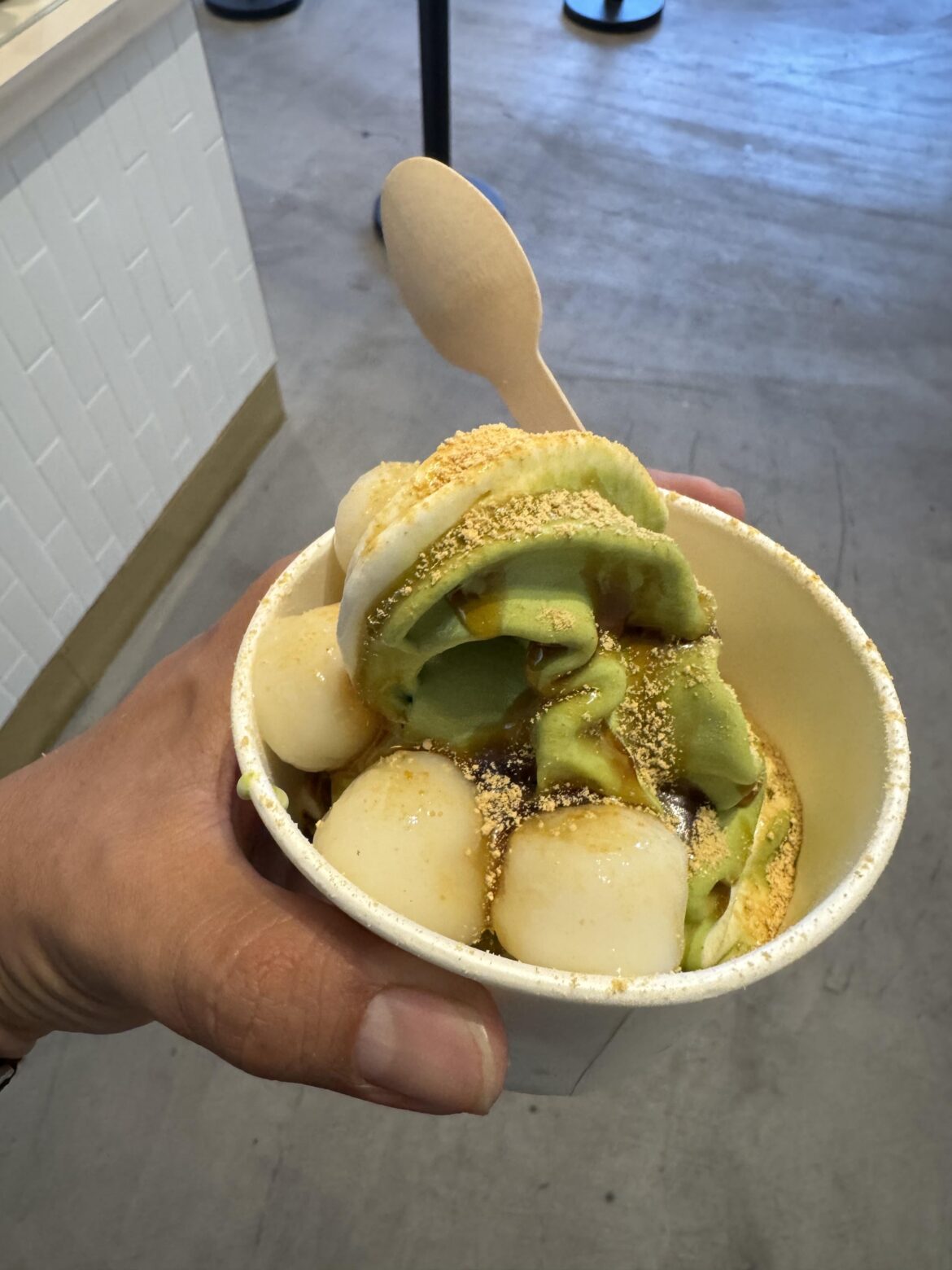 Hokkaido Milk Swirl at Indigo Cow