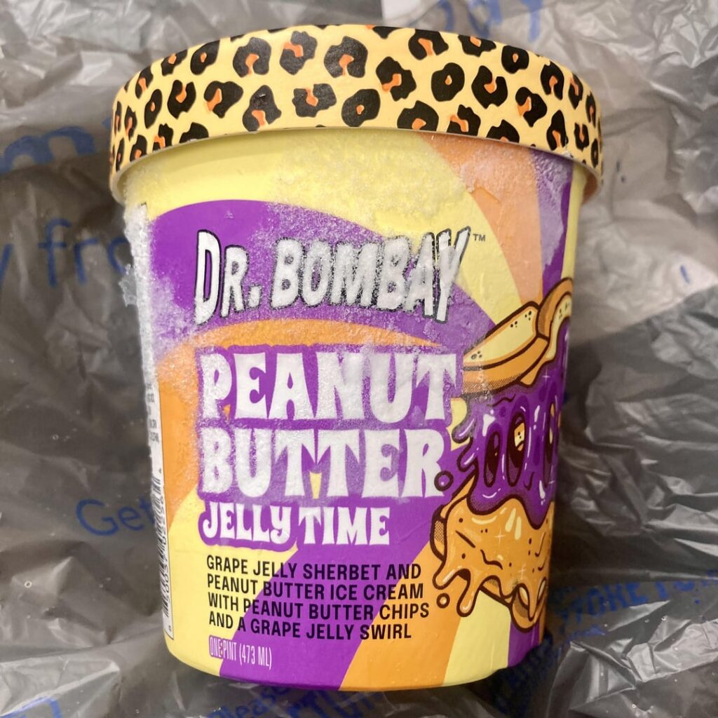 Dr Bombay has redeemed themselves! Peanut Butter Jelly Time is a major step up from the dry mouth Bonus Track Brownie