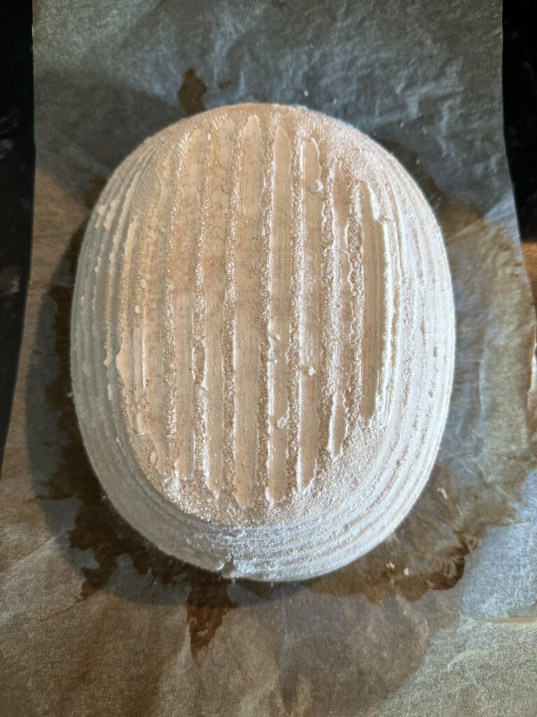 First time baking with a stiff (65% hydration starter)