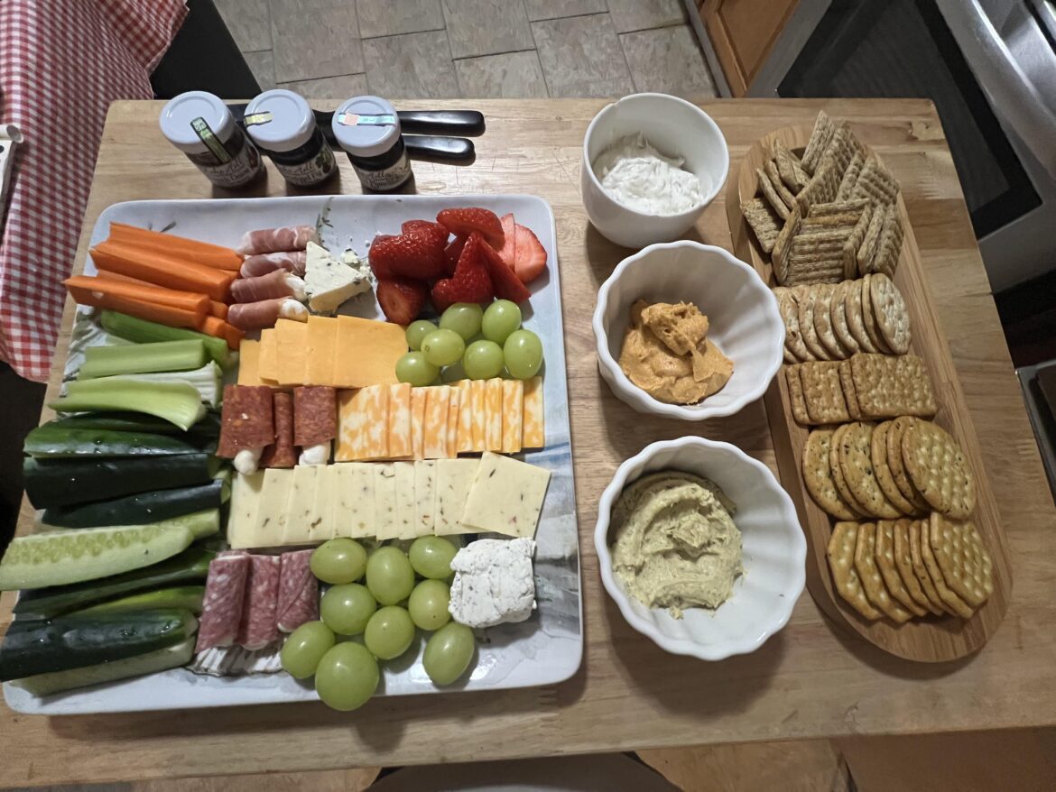 Love having company over, gives me an excuse to make a board!