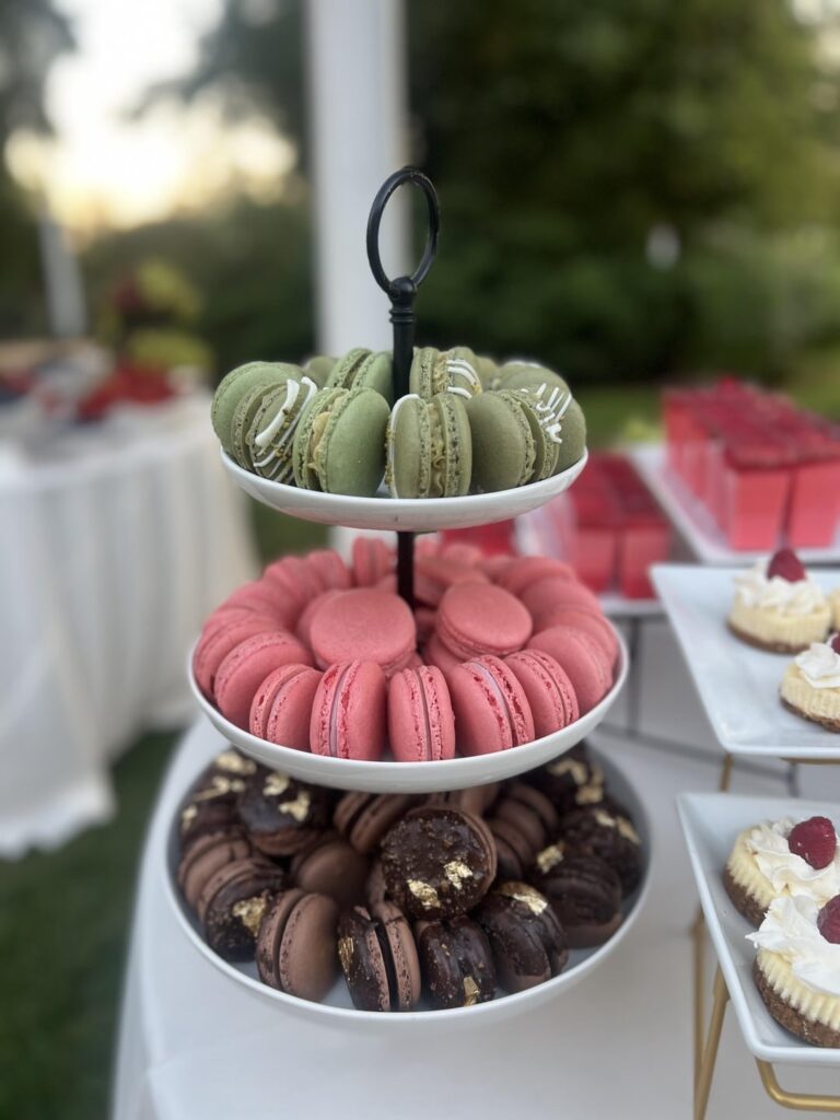 Wedding macarons