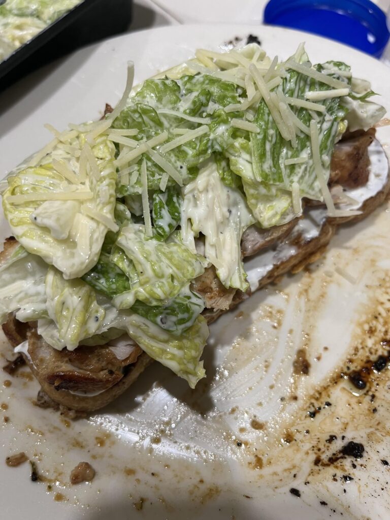 Chicken Caesar on Sourdough