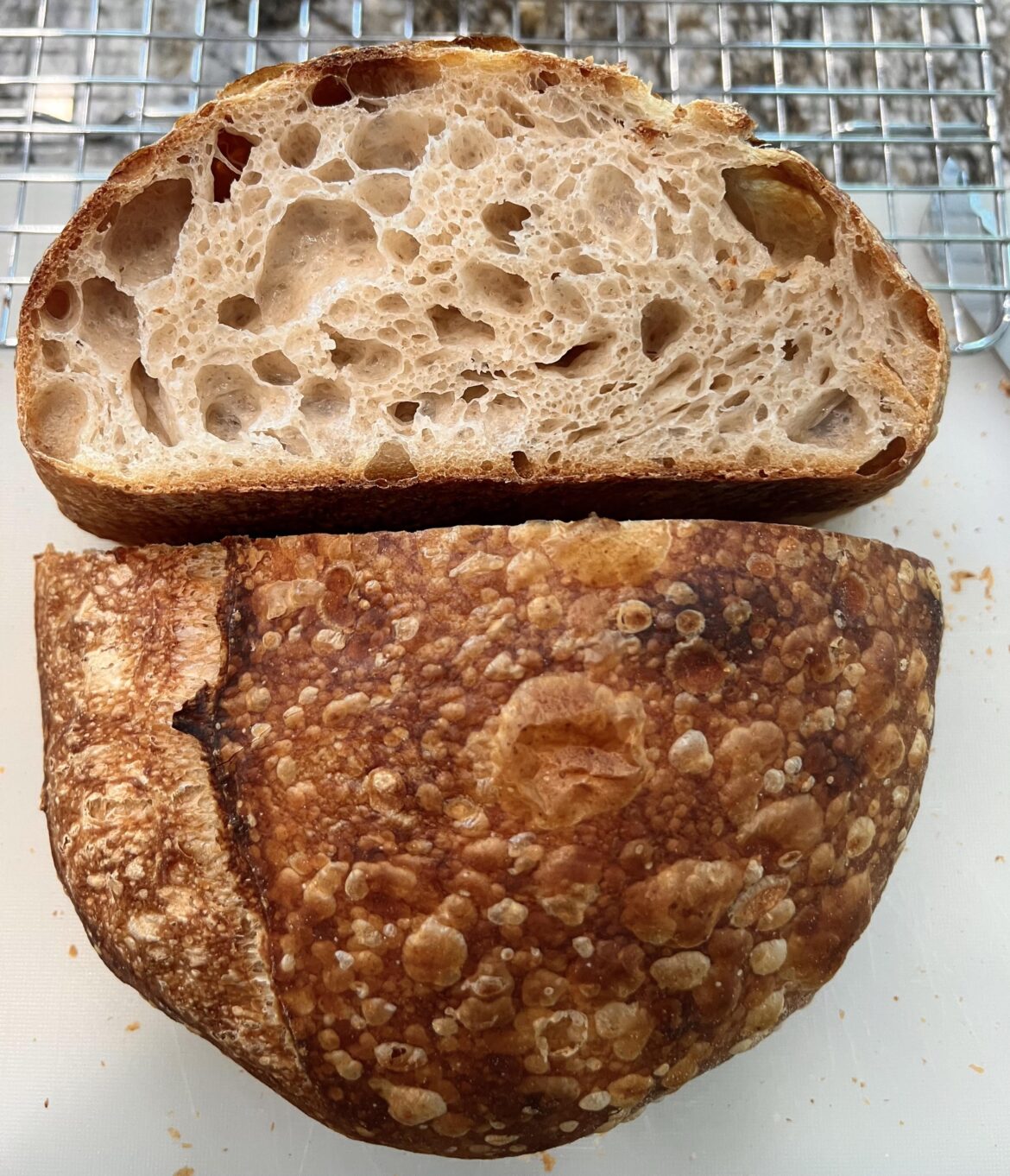Is there anything better than fresh sourdough on a cold autumn morning?