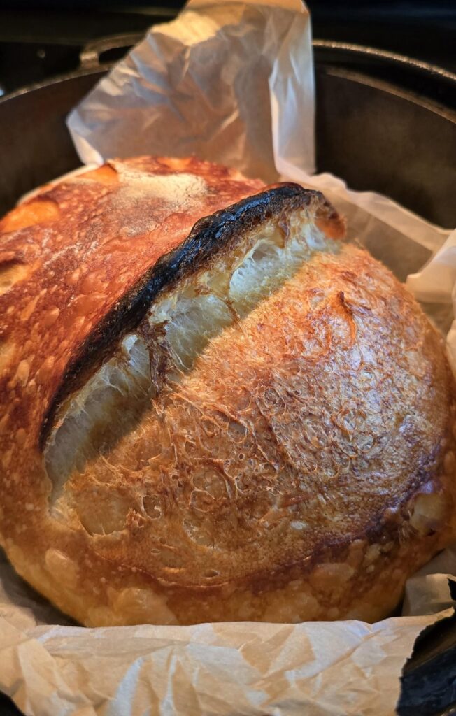 Left my last loaf at someone's house, gave me an excuse to make another.