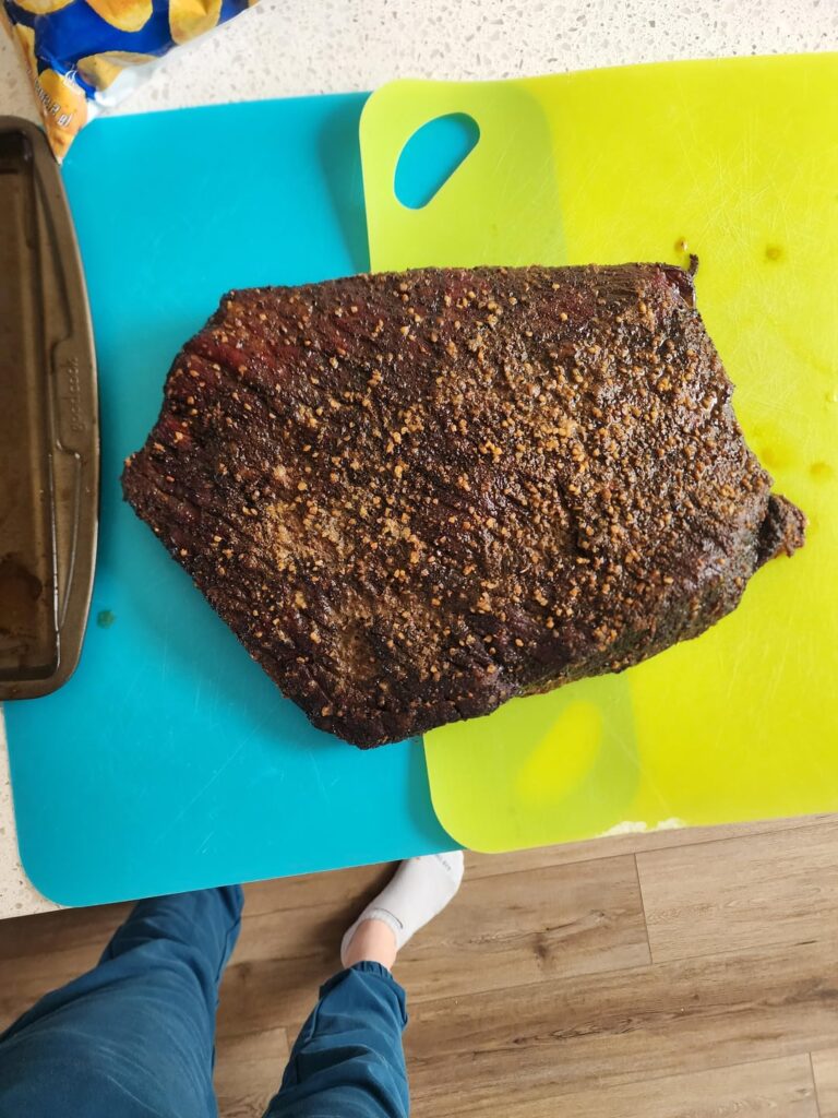 first brisket!