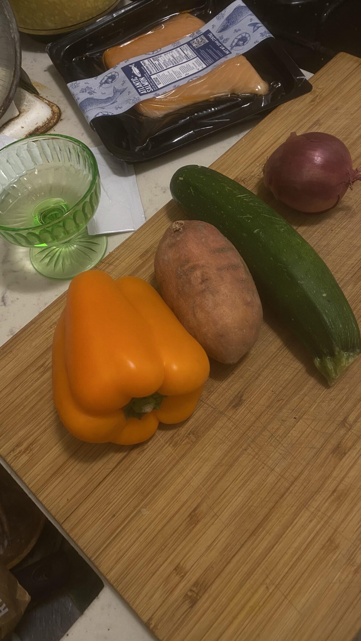 normal sized veggies, they do exist!