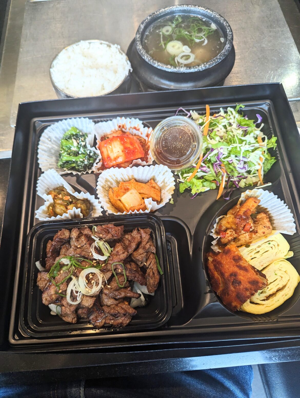 Galbi Lunch Box @ Park's BBQ