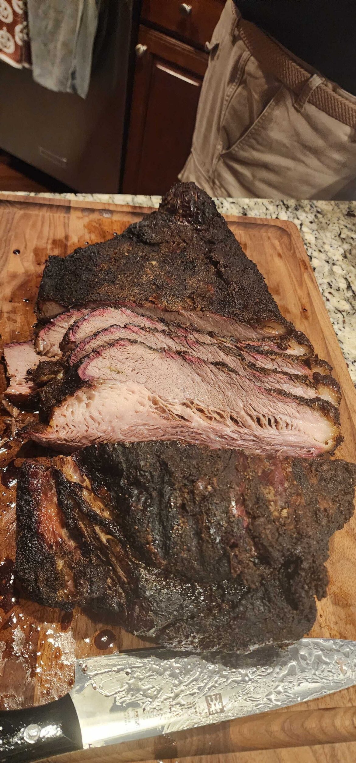 First Brisket on a Pellet Grill turned out amazing