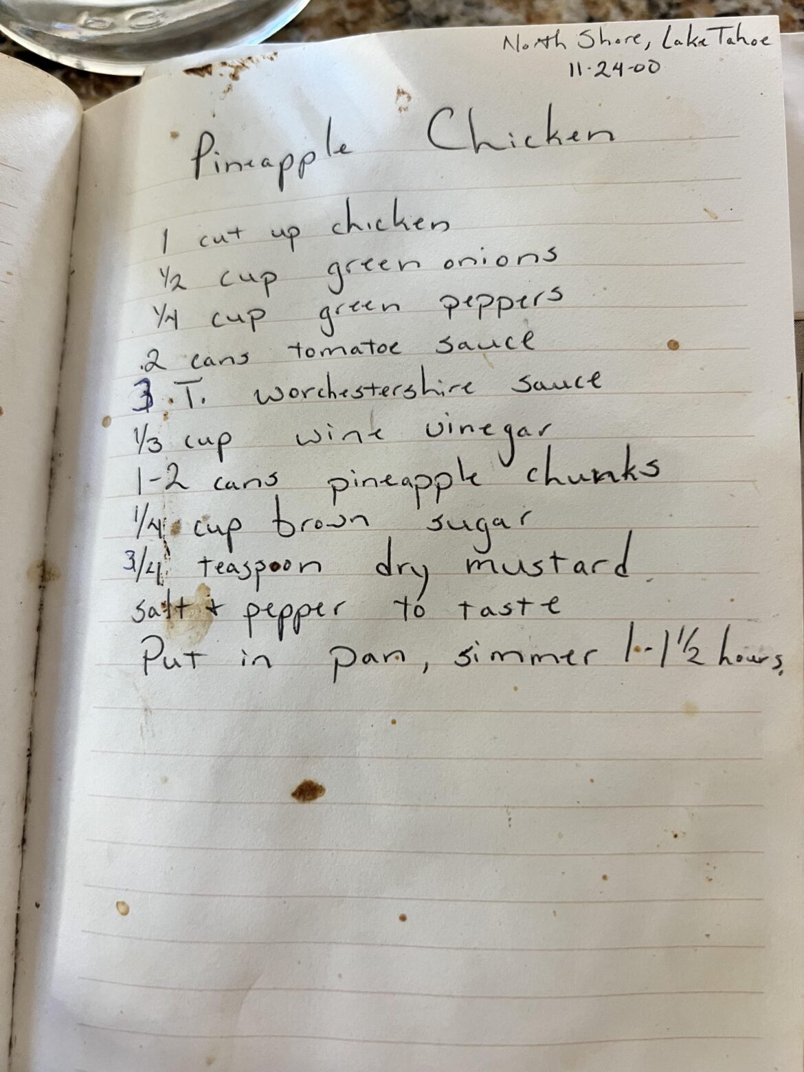 Convert to Slow cooker recipe, I think it’d work…