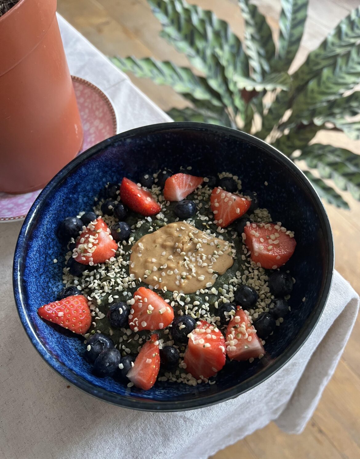 Green spirulina porridge🐊