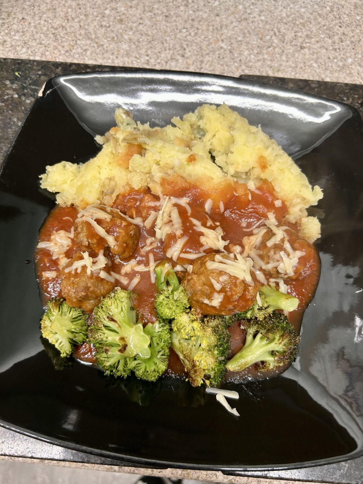 Pork meatballs in Cajun tomato sauce 🌶️