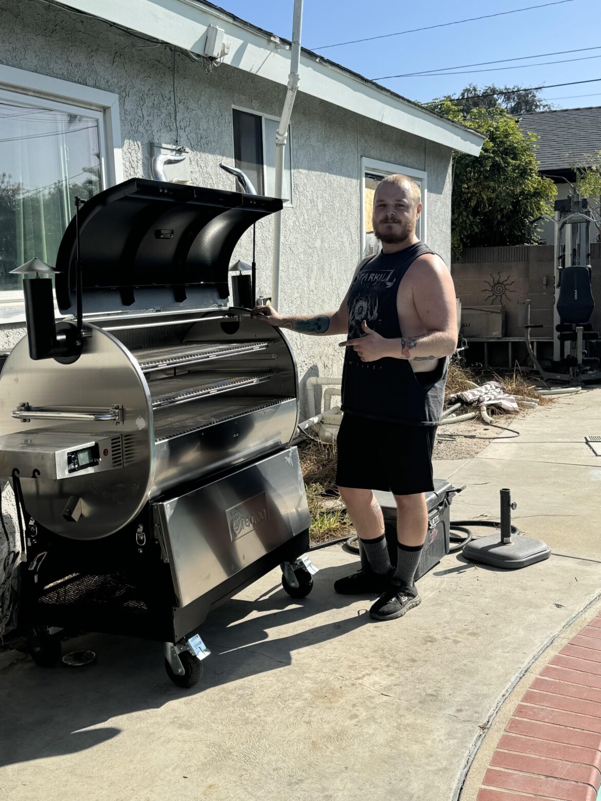 Bfg arrived and assembled, tomorrow burn in day