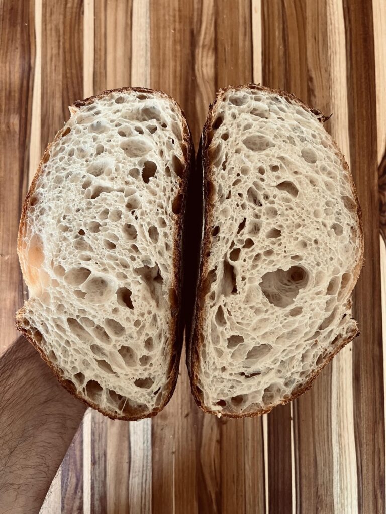 80% hydration - White Sourdough