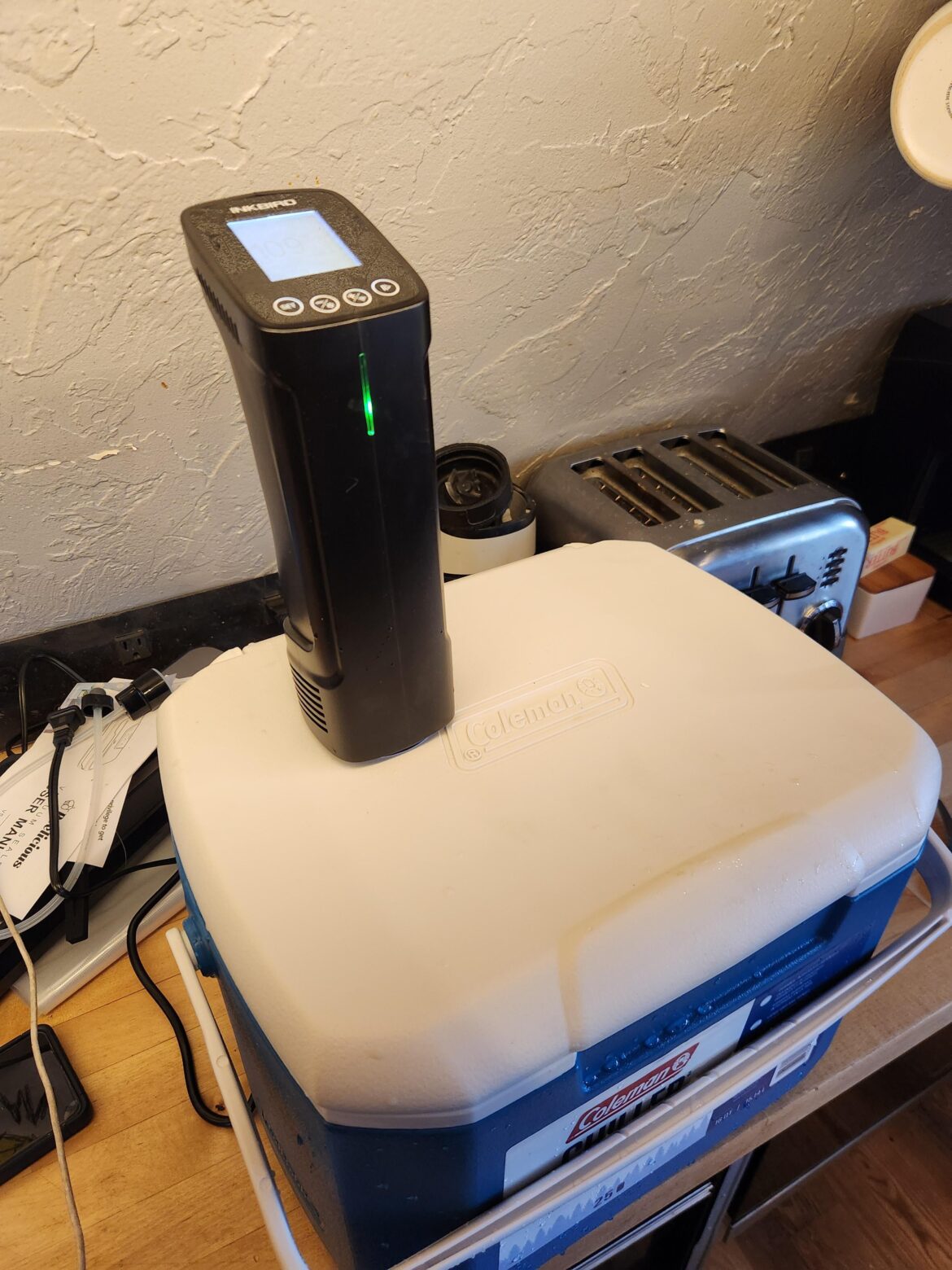 Inkbird plus $17 cooler plus holesaw.....