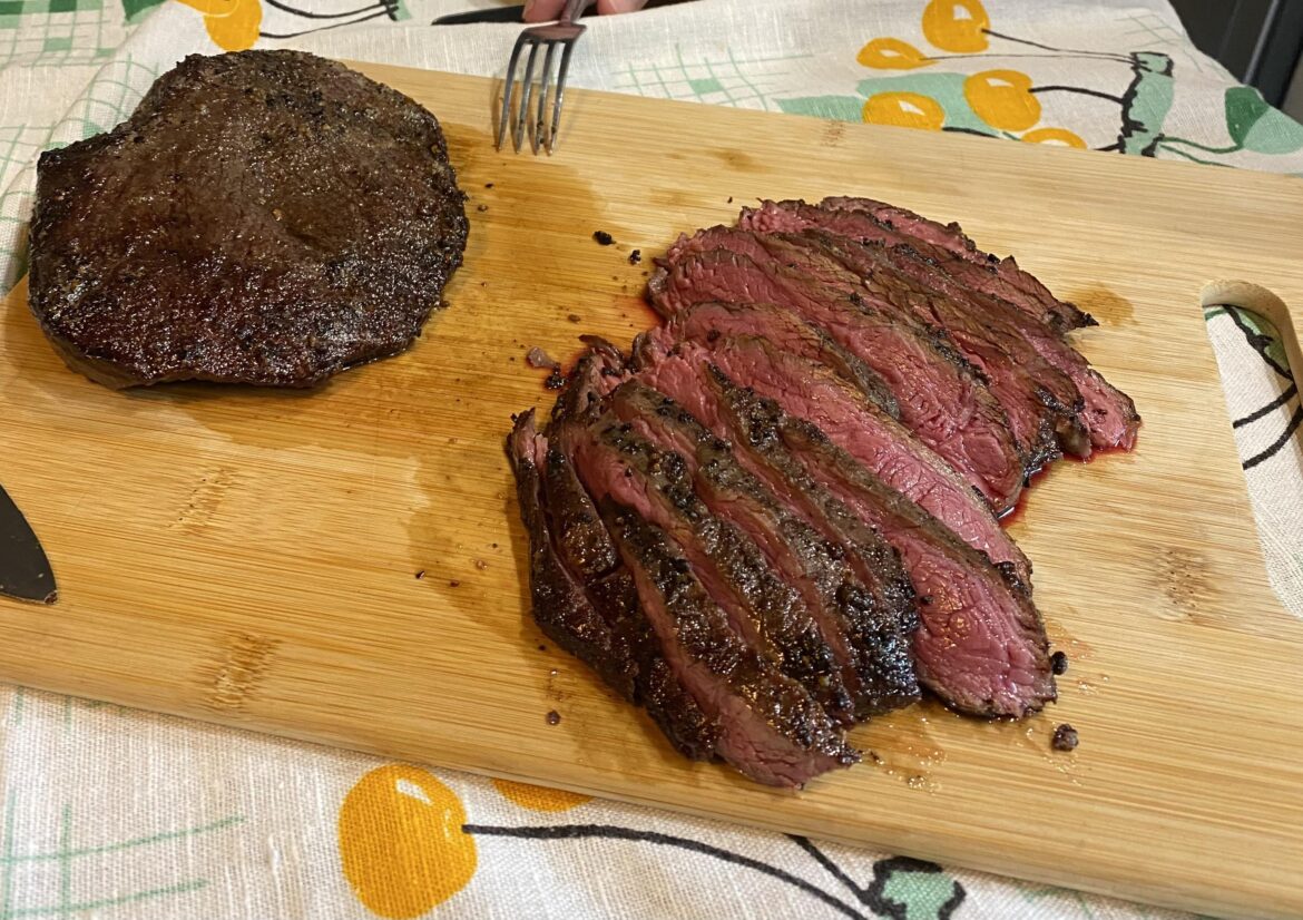 Boyfriend’s first sous vide steak