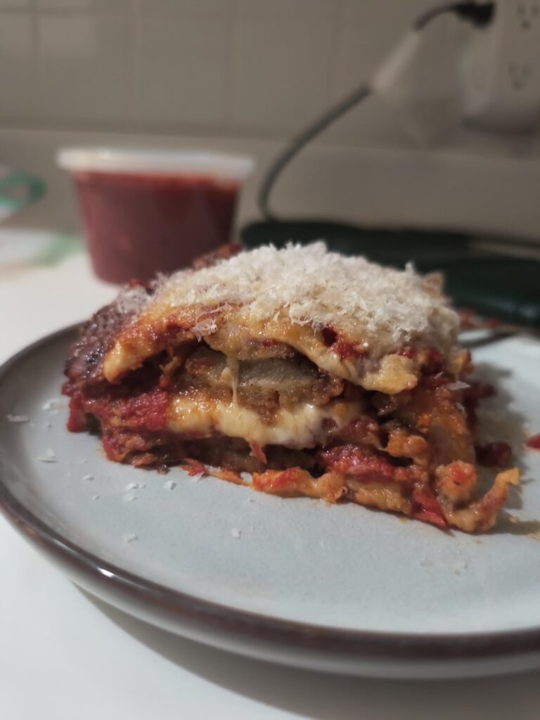 All-American Eggplant Parmesan
