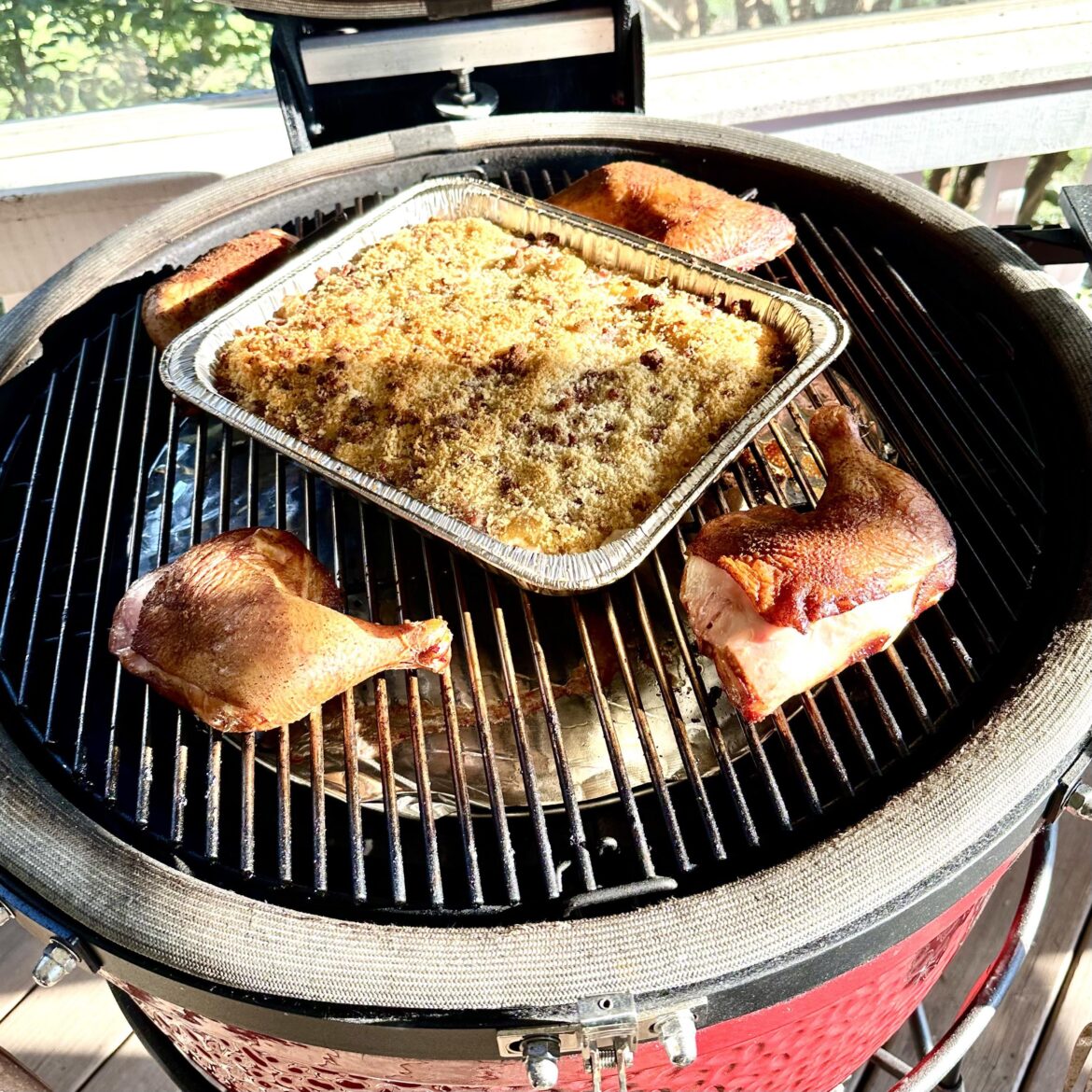 Smoked mac and cheese