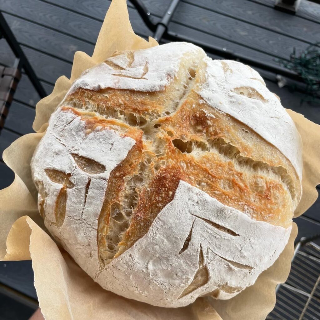 Sticky, flat dough that bakes up beautifully?