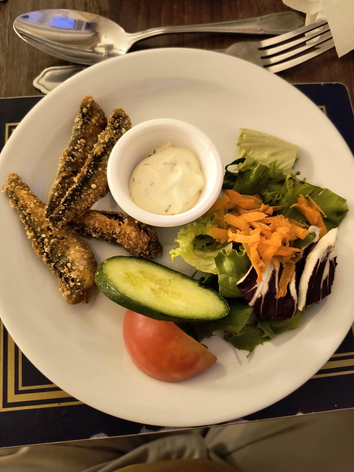 Whitebait starter.