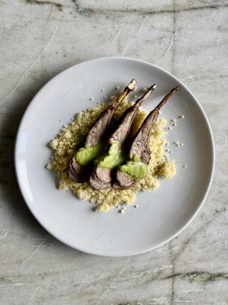 First Time Cooking Rack of Lamb